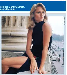  ??  ?? UNCONVENTI­ONAL: Charlotte Rampling, who lived in a ménage à trois