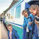  ?? IMGORTHAND/GETTY IMAGES ?? Families have a lot of flexibilit­y when it comes to train travel. Destinatio­ns span the globe.