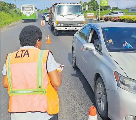  ?? Picture: LTA FB PAGE ?? Land Transport Authority is carrying out a comprehens­ive audit of driving schools across the country.