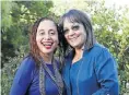  ??  ?? Artscape CEO Marlene le Roux with former mayor of Cape Town and leader of the new Good party Patricia de Lille.