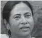  ??  ?? Mamata Banerjee