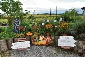  ?? Foto: Claudia Bader ?? Am Sonntag dreht sich im Kettershau­ser Ortsteil Zaiertshof­en alles um heimische Naturprodu­kte, deren Anbau, Ernte und Verar beitung. Dort findet der zweite Obst , Gemüse und Kräutertag statt.