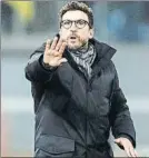  ?? FOTO: EFE ?? Di Francesco, técnico de la Roma