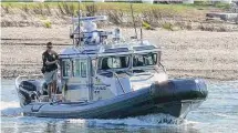 ?? Hearst Connecticu­t Media file photo ?? Fairfield police took delivery of a 33-foot, custom-designed vessel from SAFE Boat internatio­nal in 2011. Its $450,000 cost was covered by a federal port security grant fund. Community groups can book patrol tours on the boat.