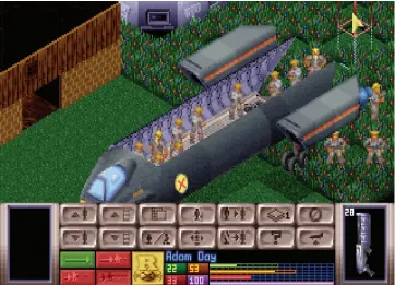  ??  ?? ABOVE: X-COM soldiers loved two things: killing aliens and bold hairstyles.