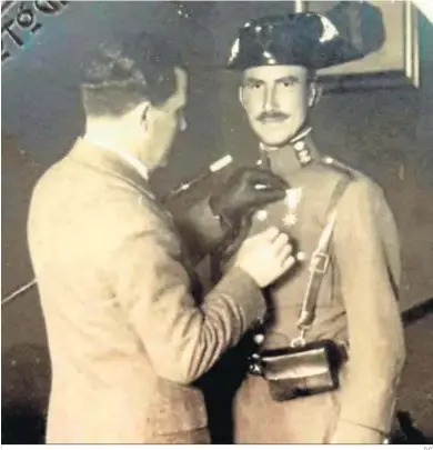  ?? D.C. ?? El guardia civil Juan Sánchez Gómez en 1927.