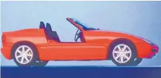  ?? FOTO: BMW AG ?? Wo sind die Türen geblieben? Die Fahrer eines BMW Z1 konnten sie versenken.