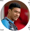  ?? ?? Aaron Webb joined the Crusaders academy as director at the same time as a young Richie Mo’unga, above.
