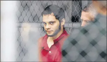  ?? AMY BETH BENNETT / SOUTH FLORIDA SUN SENTINEL ?? Esteban Santiago is accused of killing five people and wounding six others in the Fort Lauderdale airport shooting and faces federal charges involving murder, firearms and airport violence.