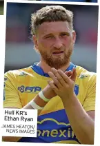  ?? JAMES HEATON/ NEWS IMAGES ?? Hull KR’S Ethan Ryan