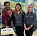  ?? NAIDOC Cake Cutting Ceremony Hinchinbro­ok Visitor Informatio­n Centre. at the ?? Image: