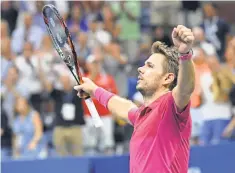  ?? ROBERT DEUTSCH, USA TODAY SPORTS ?? Stan Wawrinka improved to 3- 0 in Grand Slam finals and is a Wimbledon title from a career Grand Slam.