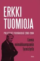  ?? ?? Erkki Tuomioja: Lievää voimakkaam­paa tyrmistyst­ä. Poliittise­t päiväkirja­t 2003-2004. Red. Veli-Pekka Leppänen.
Siltala 2022, 544 sidor