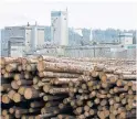  ??  ?? West Fraser Timber in B.C. says it will permanentl­y shut 300 million board feet of capacity at two sawmills.