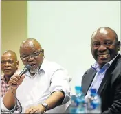  ?? Picture: FILE ?? WAY FORWARD: minister of mineral resources Gwede Mantashe released the revised third mining charter draft