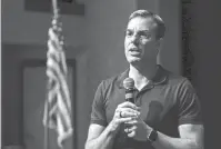  ?? ?? U.S. Rep. Justin Amash (R-MI) holds a Town Hall Meeting on May 28, 2019, in Grand Rapids.