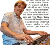  ??  ?? In seinem Studio kann sich Theo Bach schmid ganz dem Komponiere­n von Schlagern hingeben.