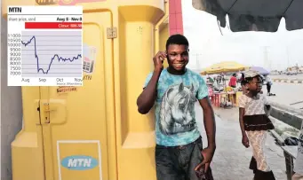 ?? | BLOOMBERG ?? NIGERIAN authoritie­s said yesterday that MTN’s court challenges would be heard next month.