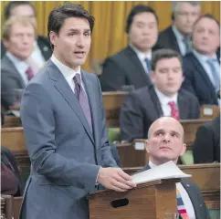  ?? ADRIAN WYLD / THE CANADIAN PRESS ?? Liberal MP Randy Boissonnau­lt, right, is special adviser to Prime Minister Justin Trudeau on LGBTQ issues.