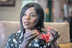  ?? Photo: Stefan Heunis/AFP ?? Corruption buster: Former public protector Thuli Madonsela’s crusade against graft added more fuel to the Zuma fire.