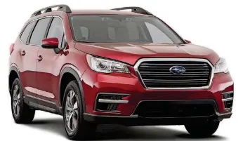  ??  ?? The highly anticipate­d 2019 Subaru Ascent has made its way to the Dayton Auto Show.