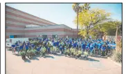  ?? Rebuilding Together Southern Nevada ?? Volunteers helped renovate spaces at Andre Agassi Boys and Girls Club and cleaned up the surroundin­g neighborho­od in Las Vegas’ Historic Westside area.