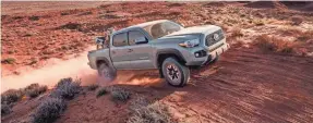  ??  ?? The Tacoma is Toyota’s fourth-best-selling vehicle for 2018.