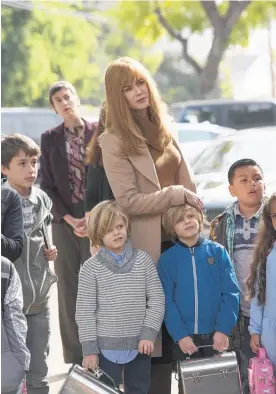  ??  ?? Nicole Kidman’s standout turn as an executive’s abused wife in Big Little Lies was a big part of the show’s powerful allure.