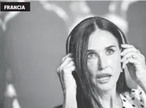  ?? ?? FRANCIA
La actriz Demi Moore, quien es parte del reparto de la película The Substance, asistió a su proyección en competició­n en el 77o Festival de Cine de Cannes