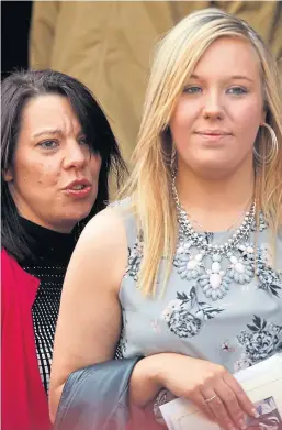  ?? Picture: PA. ?? Bethany Haines with her mother, Louise.