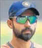  ??  ?? Rahane’s omission shows India’s depth of talent.