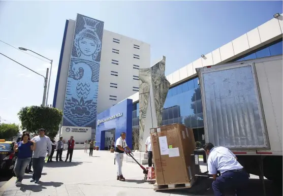  ?? ANDRÉS LOBATO ?? Recibió el Hospital Universita­rio de Puebla (HUP) un nuevo mastógrafo digital.