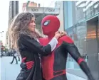  ?? JOJO WHILDEN ?? Zendaya, Tom Holland in “Spider-Man: Far From Home.”