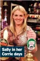  ??  ?? Sally in her Corrie days