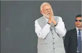  ??  ?? ▪ Prime Minister Narendra Modi.