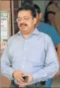  ?? RISHIKESH CHOUDHARY/HT ?? Sanjay Gharat, additional commission­er of KDMC, at the civic body headquarte­rs in Kalyan on Wednesday.