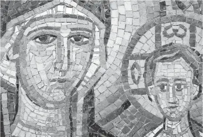  ?? PHOTOS: DANIEL WOOD/For Vancouver Sun ?? A mosaic decorates one of Ohrid’s Eastern Orthodox churches.