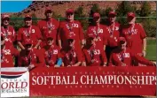  ?? CONTRIBUTE­D PHOTOS ?? The Game On softball team based out of Fresno won the World Senior Games last month in St. George, Utah. Two local players, Don Brazell and Jerry Brooks, played for the team.