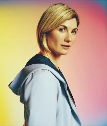  ??  ?? Jodie Whittaker in Doctor Who, main; Virtue Dixon features in Troubles: The Life After, inset