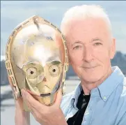  ??  ?? LONG-LASTING Anthony Daniels loves playing C-3PO