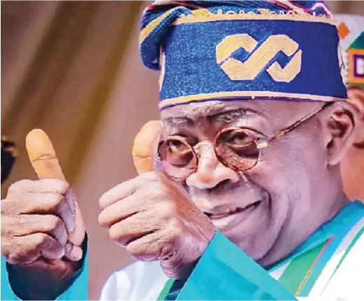  ?? ?? President Bola Tinubu