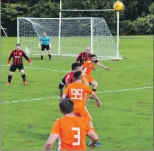  ?? 01_B39footy05 ?? Four-goal Archie McNicol on the attack.