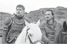  ??  ?? Jaime and Bronn both face turning points.