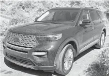  ?? MARK PHELAN/ DETROIT FREE PRESS ?? The 2020 Ford Explorer has been recalled for multiple issues.