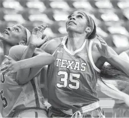  ?? Ron Jenkins / Associated Press ?? Texas forward Charli Collier, a possible No. 1 overall selection in the WNBA draft, makes the Longhorns a threat to go deep in the NCAA Tournament.