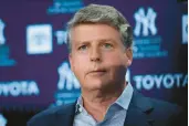  ?? SETH WENIG/AP ?? Yankees owner Hal Steinbrenn­er says the team is still looking to make personnel upgrades.