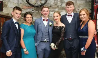  ?? Photo by Sheila Fitzgerald. ?? Ciarán McCarthy, Emma Murphy, Daragh Healy Fitzgerald, Eadaoin O’ Keeffe, Sarah Healy and Colin O’ Brien.