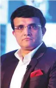  ?? AFP file ?? Sourav Ganguly has fired a salvo at the state of affairs in the CoA, saying the committee now stands divided.