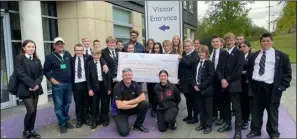  ?? ?? SUCCESS: Outwood Academy Shafton raised £1,519.