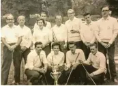  ?? Foto: Siegfried Saule ?? In den 1970er-Jahren war der Horgauer Minigolfve­rein besonders erfolgreic­h. Ein Jahr lang spielten sie sogar in der deutschen Bundesliga.